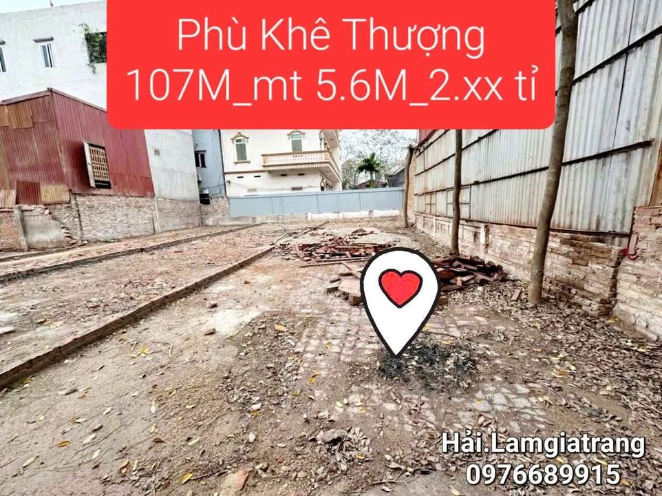 Đất Từ Sơn 107.2m² giá 2 tỷ - Vị trí đắc địa, tiện ích đầy đủ!