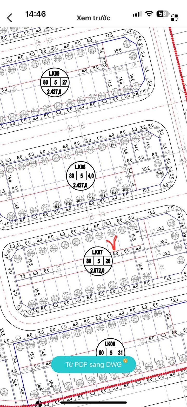 Đất nền Dự án Kim Thành Tiên Nội 93m² giá 5 tỷ - Sổ đỏ chính chủ!