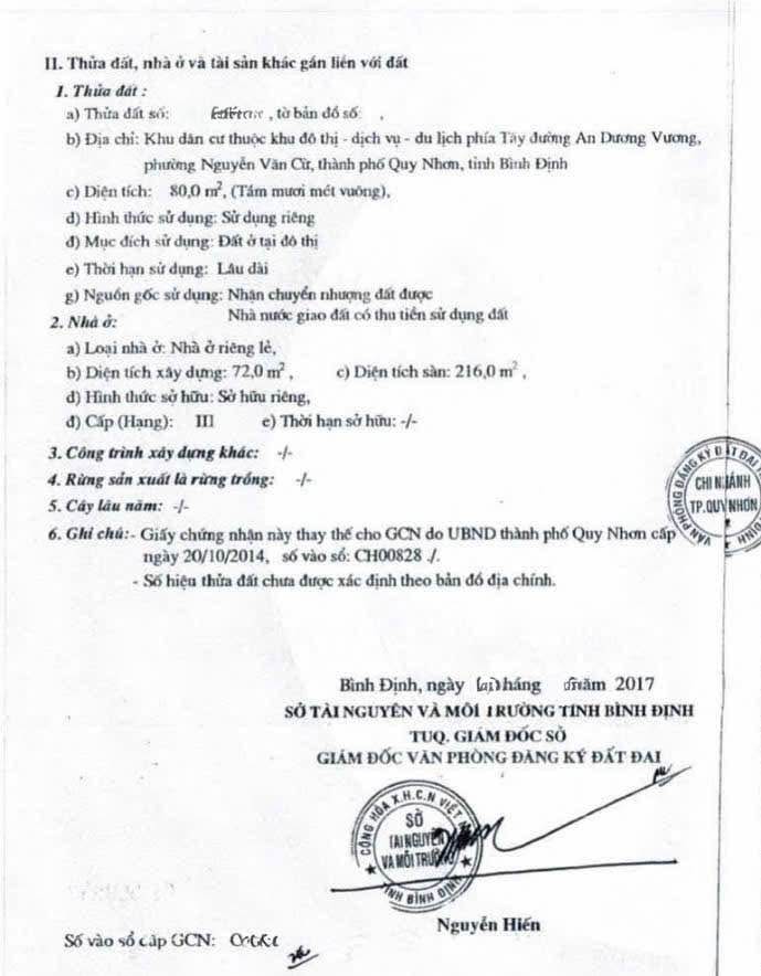 Nhà 3 mê đường Nguyễn Thị Định, TP. Quy Nhơn 80m² giá 9.7 tỷ - Sẵn sàng vào ở!