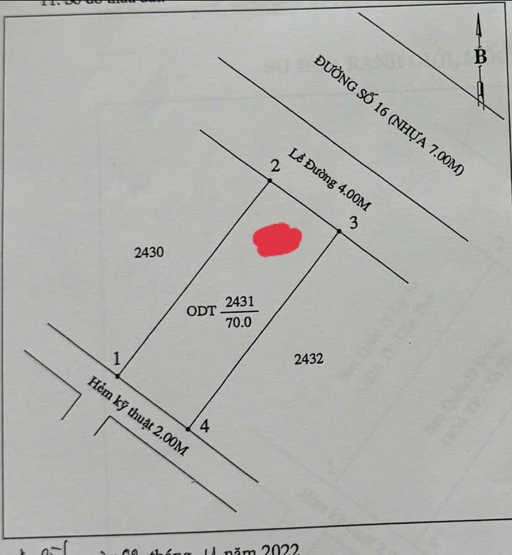 Đất nền Tái Định Cư An Bình 70m² giá 2.3 tỷ - Pháp lý rõ ràng, sẵn sàng giao dịch!