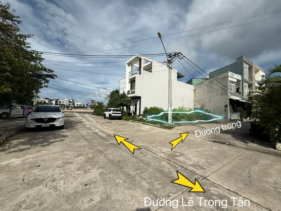 Đất góc 2 mặt tiền đường Lê Trọng Tấn, Đống Đa, 62.9m², giá 3 tỷ - Đầu tư sinh lời lý tưởng!