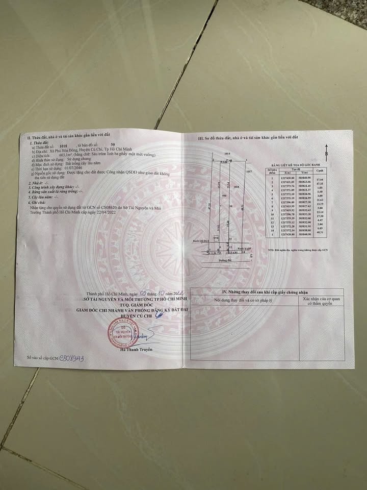 Nhà mặt tiền đường Phùng Thị Liễu, Củ Chi 322m² giá 2.2 tỷ - Đầu tư sinh lời ngay!