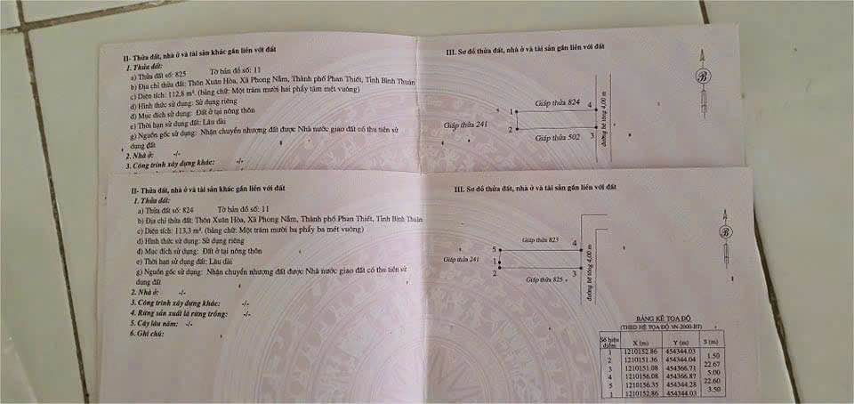 Đất nền Phan Thiết 112m² giá 1.58 tỷ - Cơ hội đầu tư tuyệt vời!