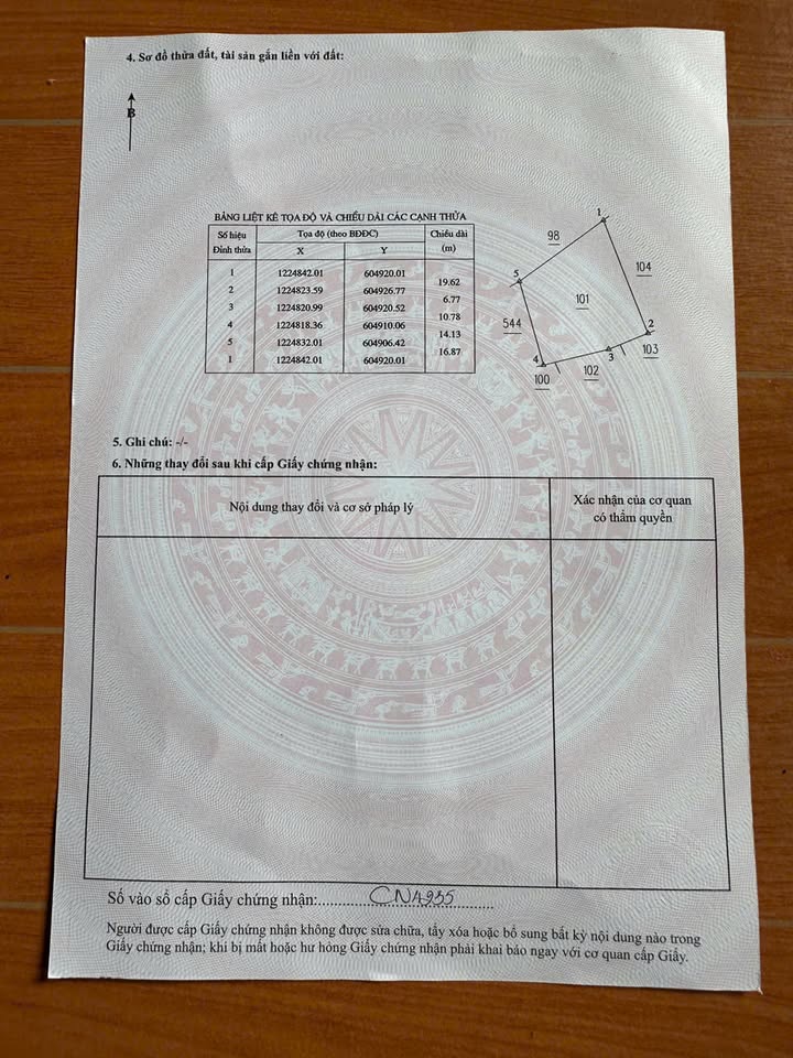 Đất nền Phú Chánh, Tân Uyên 287.9m² giá 1.2 tỷ - Chính chủ bán gấp!