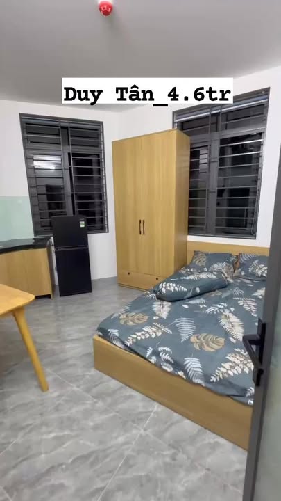 Phòng studio cho thuê đường Duy Tân, Hải Châu 4.6 triệu - Full nội thất tiện nghi
