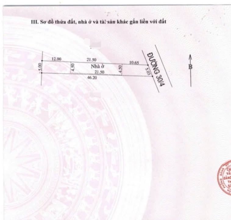 Nhà mặt tiền đường 30/4, Sóc Trăng 100m² giá 3 tỷ - Thiết kế thoáng mát, chính chủ!