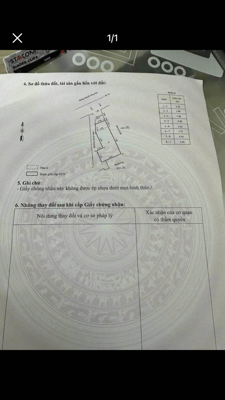 Nhà mặt tiền Nguyễn Hồng Đạo, TP. Quy Nhơn 38.9m² giá 2.69 tỷ - Sổ hồng chính chủ, sang tên nhanh!