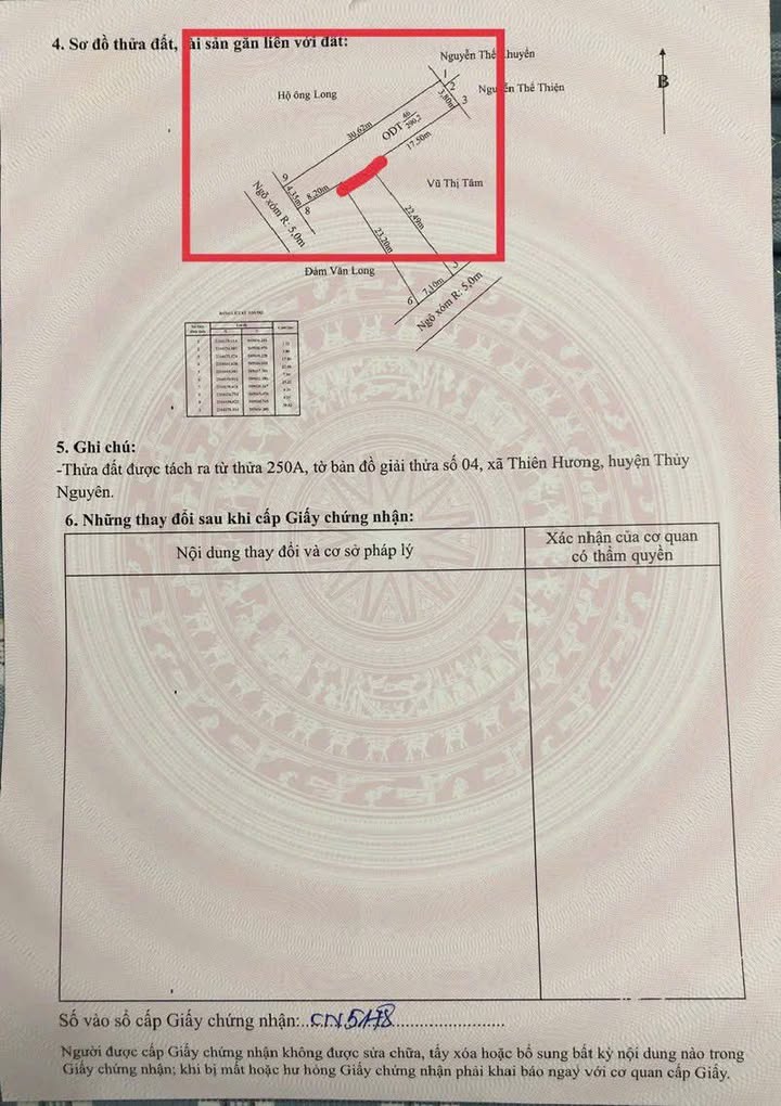 Lô đất siêu đẹp Thiên Hương 140m² giá 3 tỷ - Đầu tư sinh lời ngay!