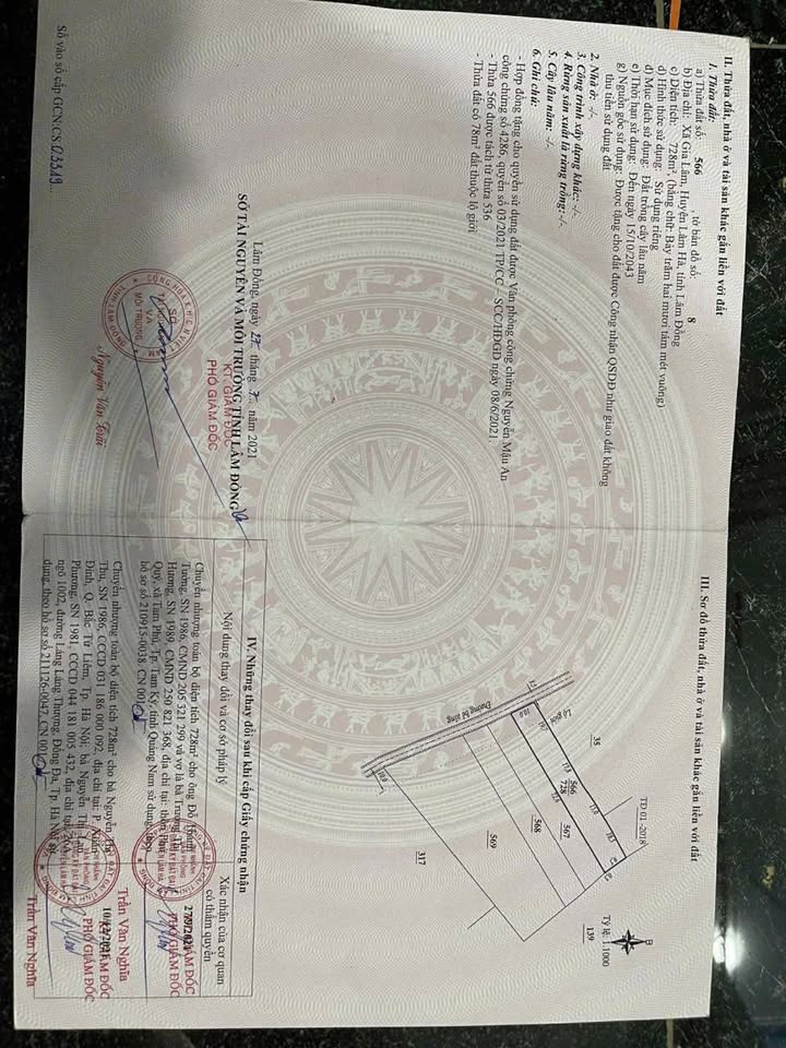 Đất nền thổ cư 720m² tại thôn 3, Gia Lâm, Lâm Đồng - Cơ hội đầu tư sinh lời cao!