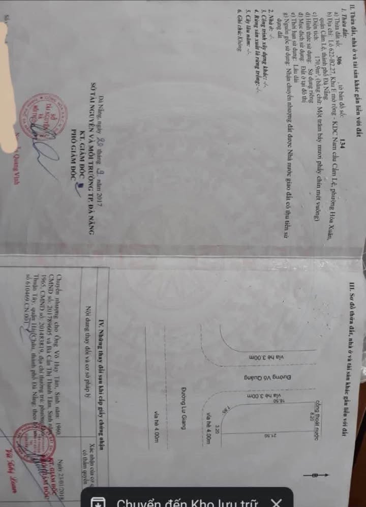 Đất lô góc Hòa Xuân Đà Nẵng 171m² giá 9 tỷ - Đầu tư sinh lời hấp dẫn!