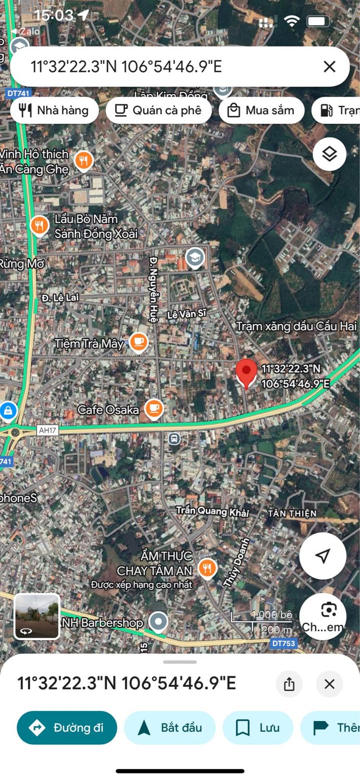 Đất nền đường Nguyễn Văn Trỗi, Tân Đồng 180m² giá 1.9 tỷ - Cơ hội đầu tư hấp dẫn!