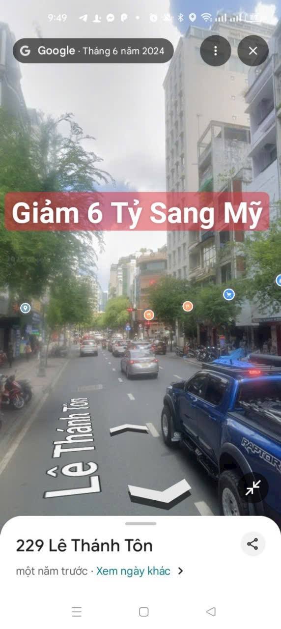 Bán nhà mặt tiền Lê Thánh Tôn, Q.1 - 62m², giá chỉ 19.3 tỷ - Đầu tư sinh lời!