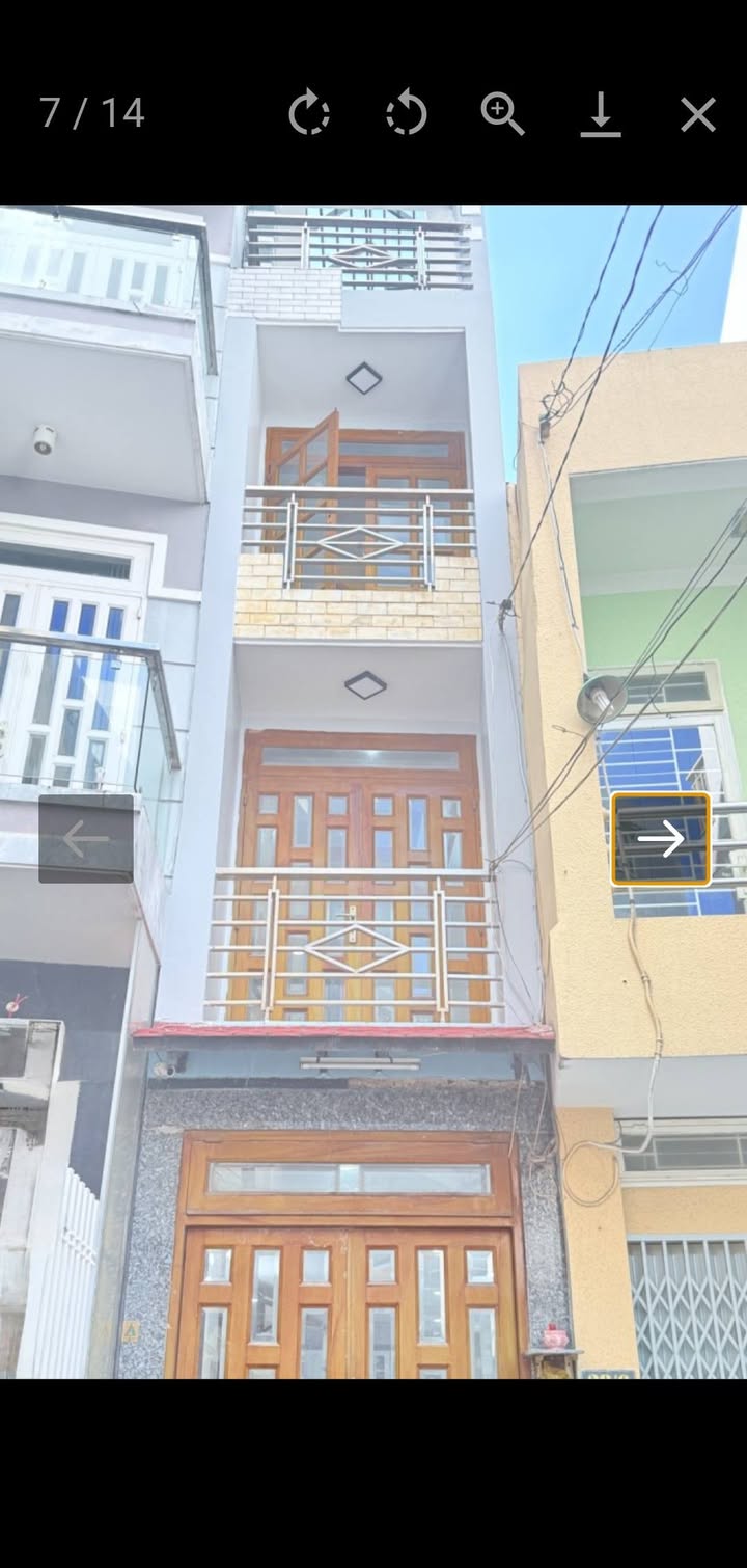 Nhà 4 tầng tại Ni Sư Huỳnh Liên, Tân Bình 32m² giá 4.5 tỷ - Sổ đỏ chính chủ