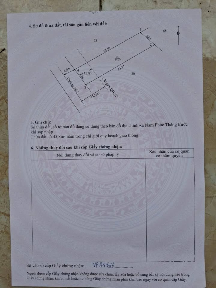 Đất thổ cư Thôn Đông Đoài, xã Thiên Cầm 256m² giá 1.3 tỷ - Cơ hội đầu tư tốt!