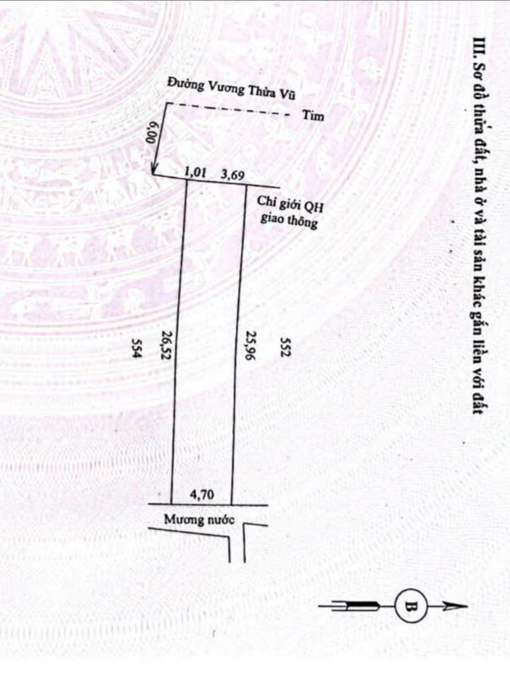 Đất mặt tiền Vương Thừa Vũ, Thủy Phương 123.1m² giá chỉ 1.1 tỷ - Cơ hội đầu tư tuyệt vời!