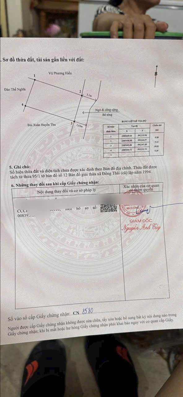 Đất nền 50m² Tê Chử, Đồng Thái - Chỉ 1.1 tỷ, Đường ô tô vào tận nơi!