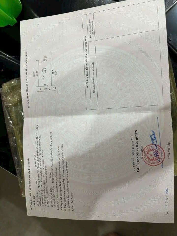 Đất Phượng Nghĩa, Chương Mỹ 64.5m² giá 3 tỷ - Cơ hội đầu tư hấp dẫn!