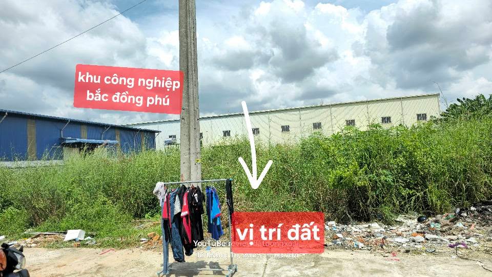 Đất thổ cư Tân Phú Đồng Phú 135m² giá 800 triệu - Vị trí đắc địa gần KCN