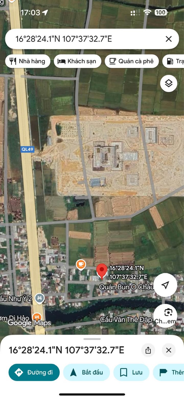 Đất lô góc 2 mặt tiền đường 11,5m tại Phường Vỹ Dạ, TP Huế - Giá 2.1 tỷ thương lượng!