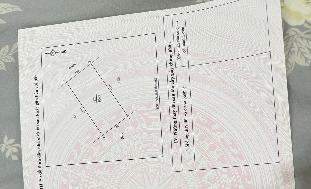 Đất nền Quán Bàu, Vinh 104,9m² giá 4 tỷ - Đường lớn thông tứ phía!