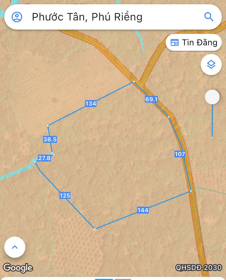 Đất nền Phước Tân, Phú Riềng 20,700m² giá 7.5 tỷ - Đầu tư sinh lời ngay!