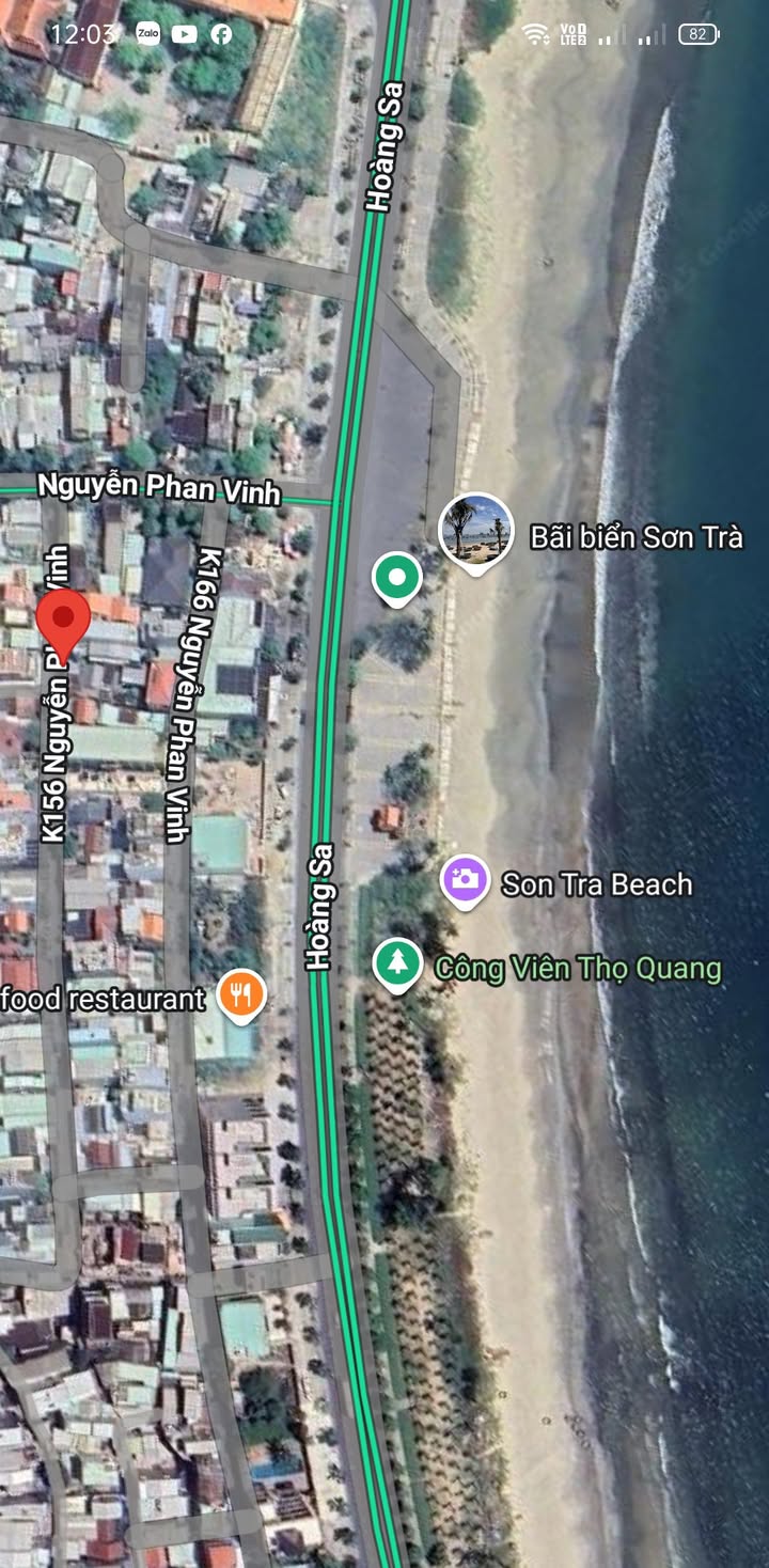 Đất nền tại đường Nguyễn Phan Vinh, Sơn Trà, Đà Nẵng 62m² giá 5.2 tỷ - Cách biển chỉ 50m!