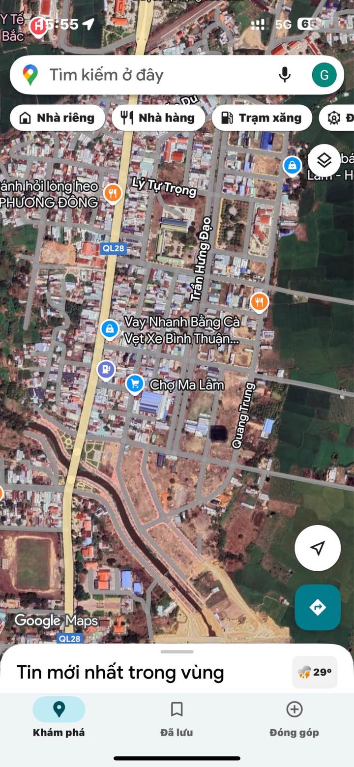 Đất nền mặt tiền Trần Quang Diệu, Hàm Thuận Bắc 125m² giá 1.5 tỷ - Cơ hội đầu tư tuyệt vời!