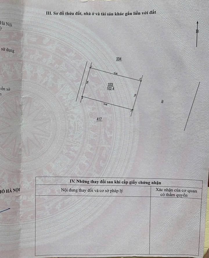 Đất nền Đồng Ông Đan Phượng 102m² - Vị trí tiềm năng, giá thỏa thuận!