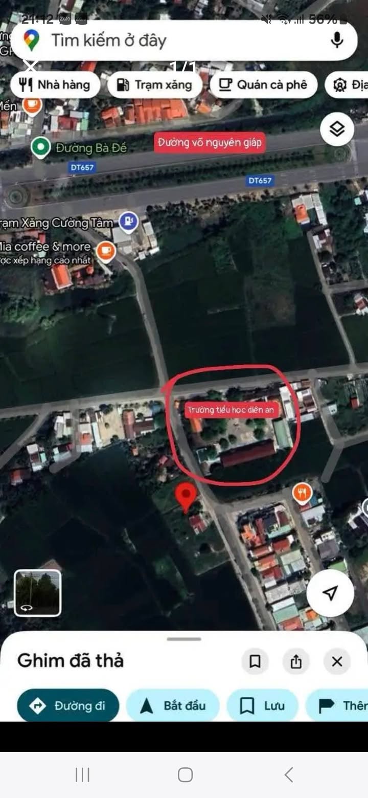 Đất nền Diên An 130m² giá 1.9 tỷ - Vị trí đẹp, gần trường học!