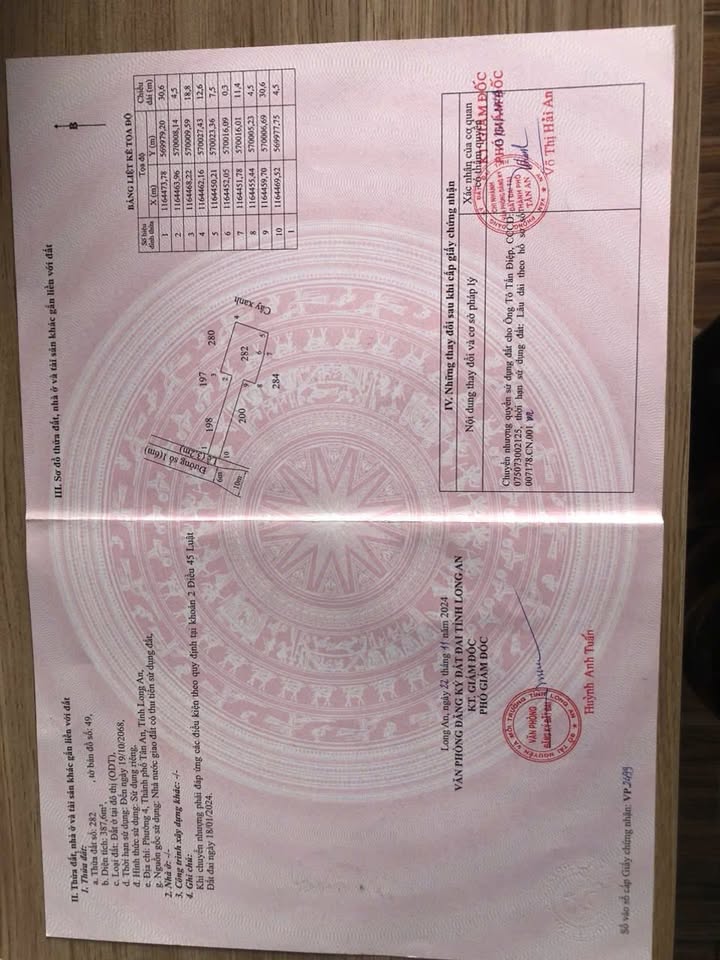 Đất nền khu dân cư Tấn Đồ, Tân An 390m² giá chỉ 5.407 tỷ - Cơ hội đầu tư hiếm có!