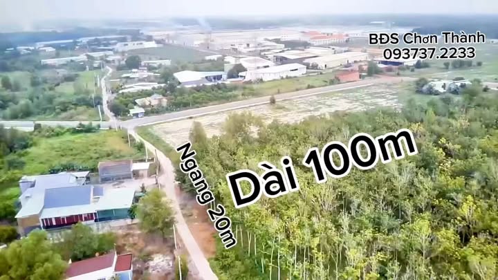 Đất nền phường Minh Hưng, Chơn Thành 1000m² chỉ 1 tỷ - Sổ hồng chính chủ!