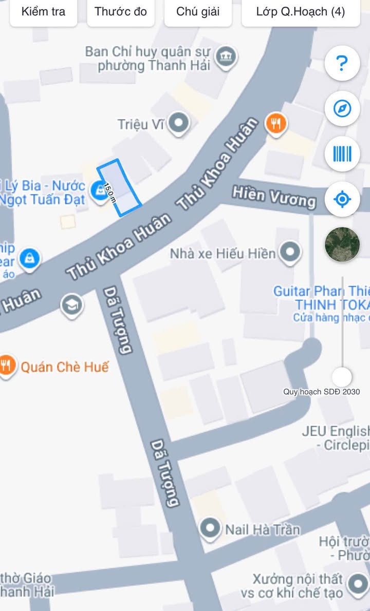 Bán gấp nhà mặt tiền Thủ Khoa Huân, Phú Thủy, Phan Thiết 100m² giá 4.1 tỷ - Hướng Nam, tặng nhà cấp 4!