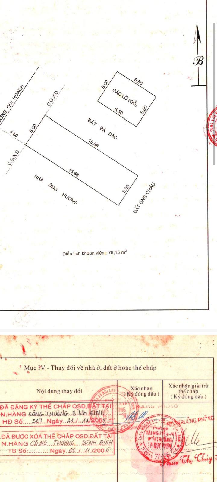 Nhà bán Lê Văn Hưng Quy Nhơn 78,3m² giá 3,85 tỷ - Chính chủ, vị trí thuận lợi!