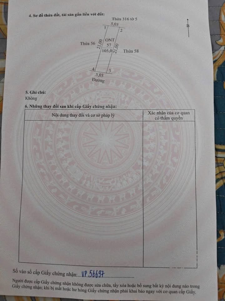 Đất nền Gia Lập Ninh Bình 105m² - Gần KCN, hướng Nam lý tưởng!