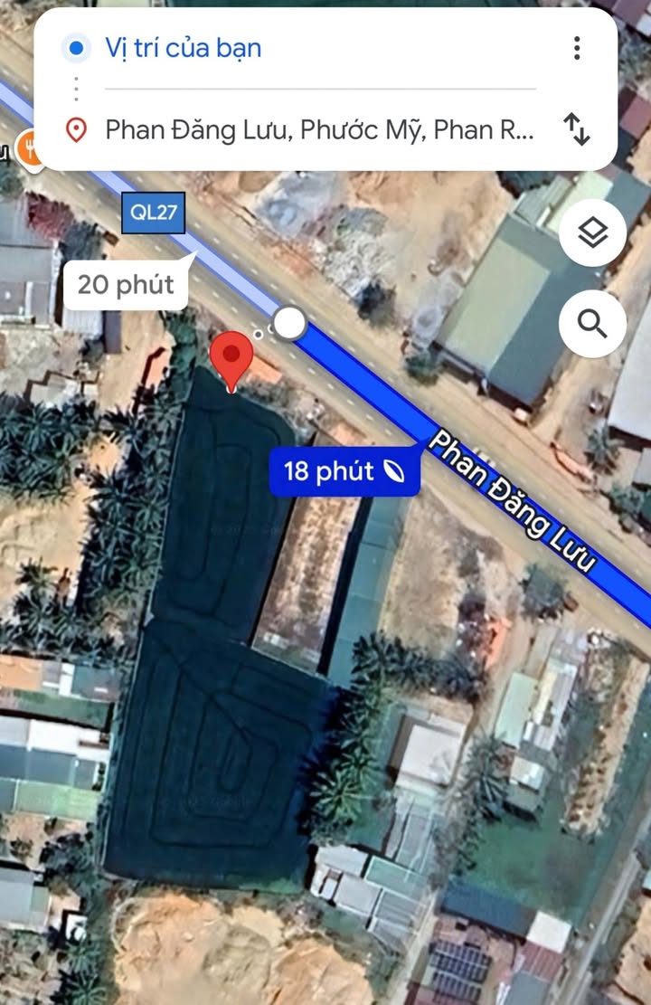 Đất lúa mặt tiền đường Phan Đăng Lưu, Bảo An, 3600m² - Cơ hội đầu tư tuyệt vời!