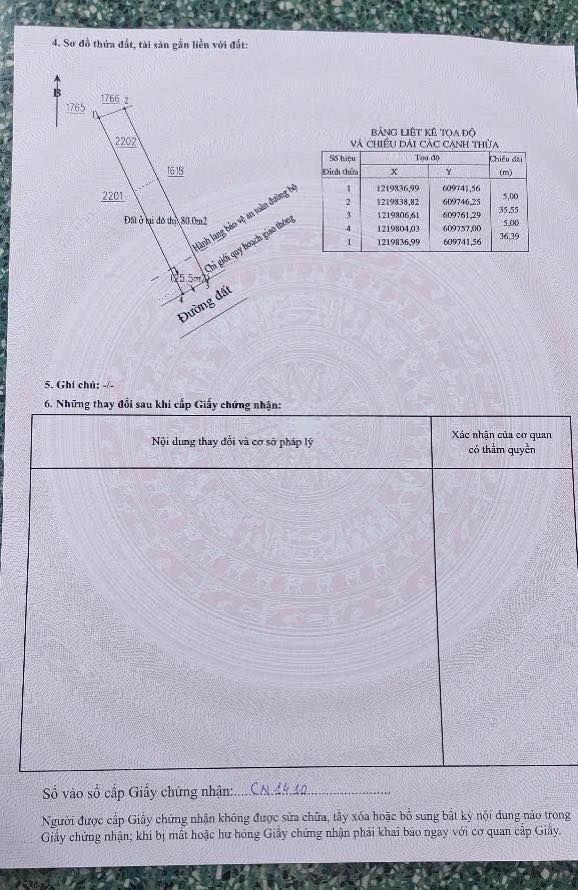 Đất nền Tân Uyên 179m² giá 2 tỷ - Mặt tiền đường nhựa đẹp