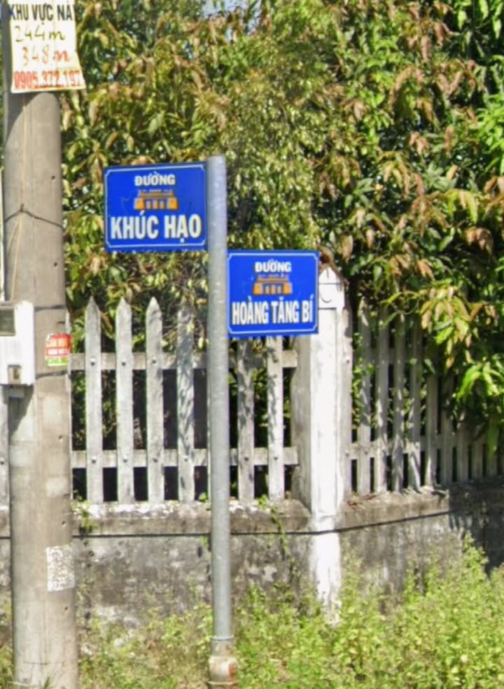 Bán đất 02 mặt tiền đường Hoàng Tăng Bi và Khúc Hạo 348,5m² - Pháp lý rõ ràng, đầu tư sinh lời!