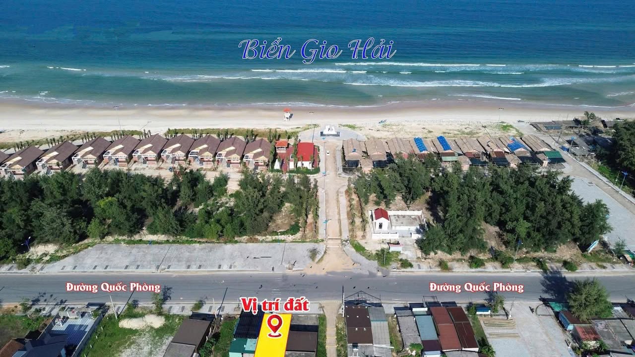 Đất nền mặt tiền đường Quốc Phòng, xã Gio Hải 200m² - Đầu tư sinh lời lâu dài!