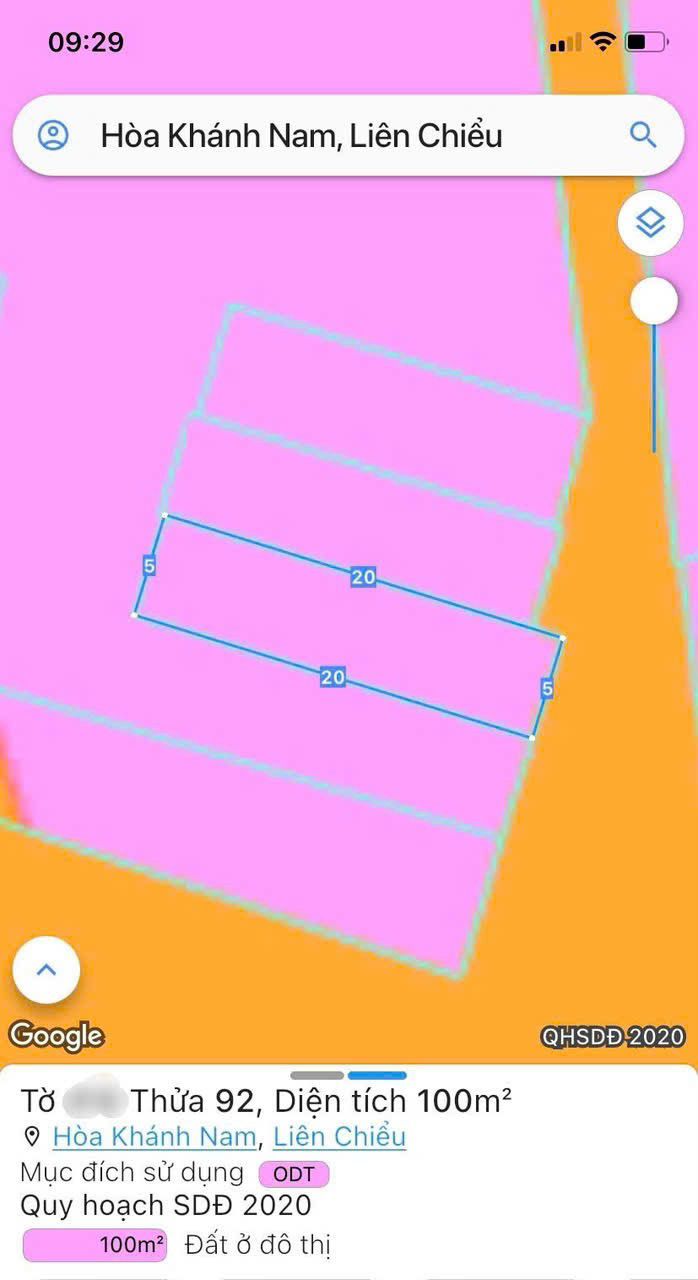 Đất Hòa Khánh Nam 100m² giá 2.1 tỷ - Gần Đại học Duy Tân!