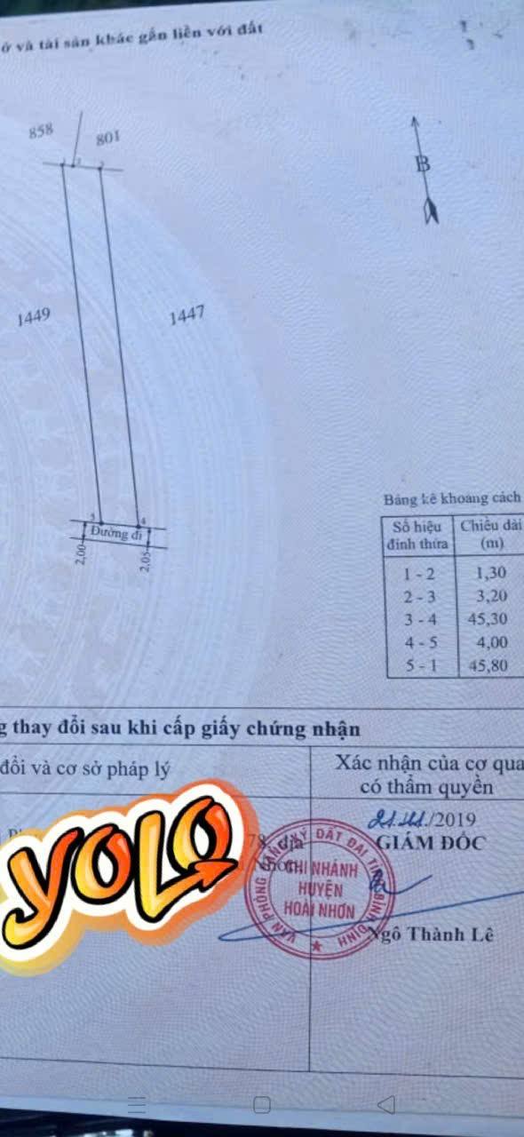 Đất nền Tam Quan Nam 188m² giá chỉ 4xx triệu - Cơ hội đầu tư tuyệt vời!