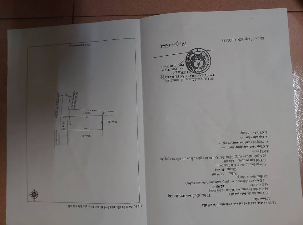 Nhà cấp 4 Đà Lạt 63m² giá chỉ 4.2 tỷ - Sổ đỏ chính chủ, ô tô vào tận nơi!