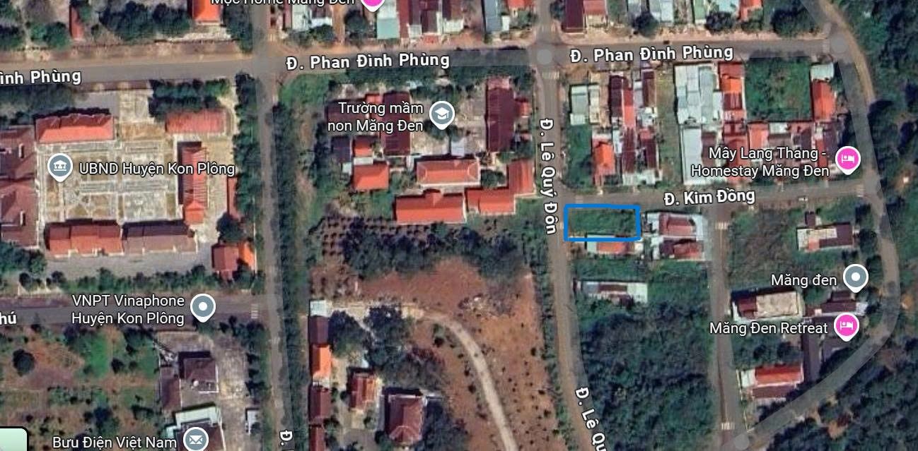 Đất nền Măng Đen 300m² giá thỏa thuận - Góc hai mặt đường, kinh doanh đắc địa!