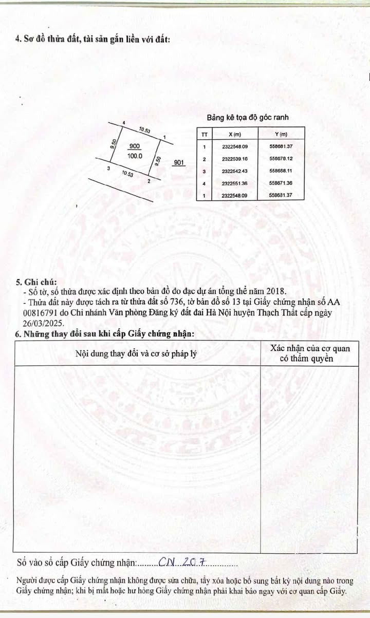 Đất nền 100m² Đồng Trúc Thạch Thất - Chủ cần bán gấp!