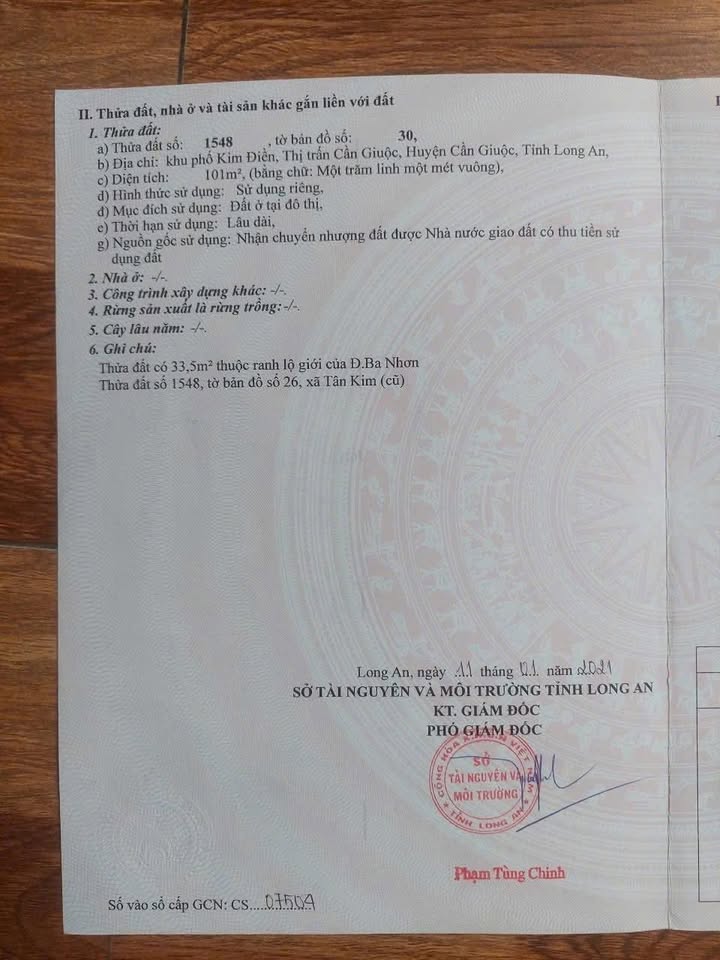 Nhà 1 Lầu Mặt Tiền Đường 3 Nhơn, Tân Kim, 101m² - Giá 2.2 Tỷ, Sổ Hồng Riêng!