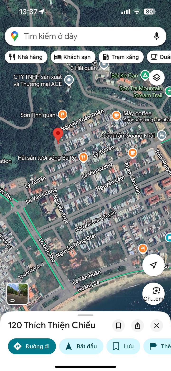 Đất nền góc đẹp 135m² tại Sơn Trà - View núi Sơn Trà tuyệt đẹp!