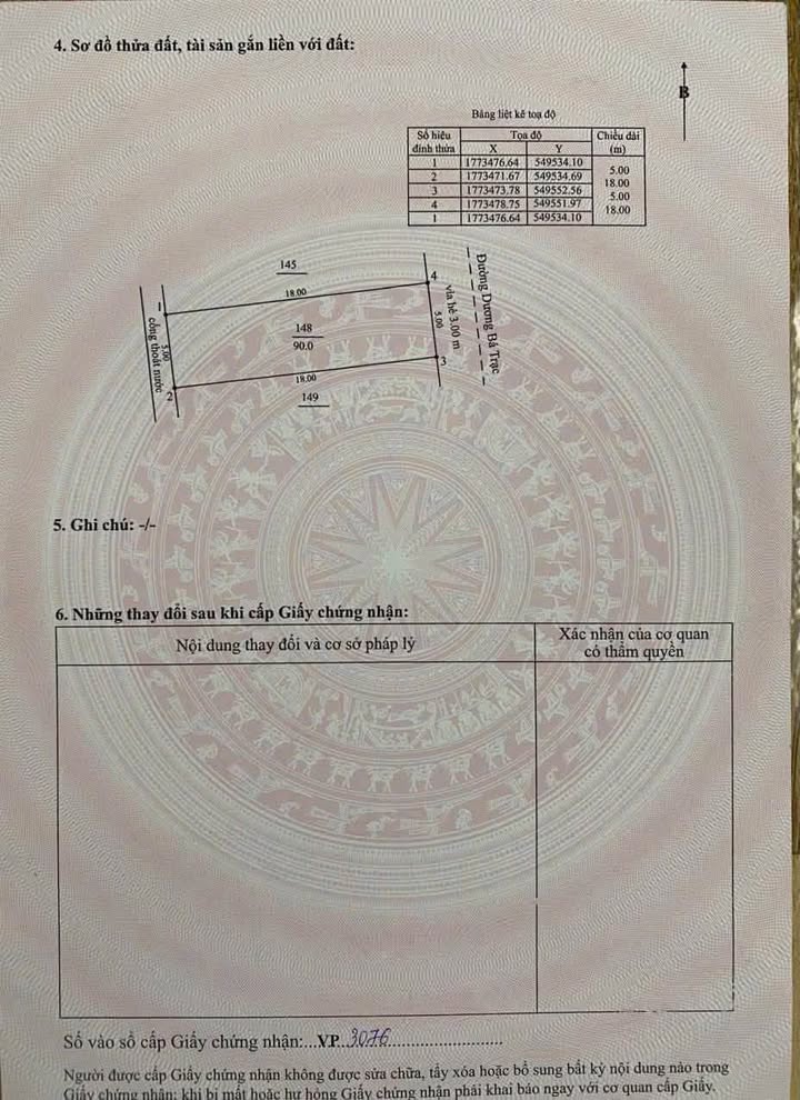 Đất nền mặt tiền Dương Bá Trạc, Hải Châu, Đà Nẵng 180m² - Cơ hội đầu tư sinh lời!