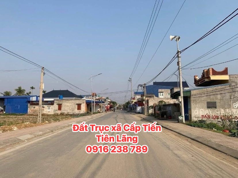Đất thổ cư Cấp Tiến Tiên Lãng 100m² giá 2 tỷ - Vị trí kinh doanh đắc địa!