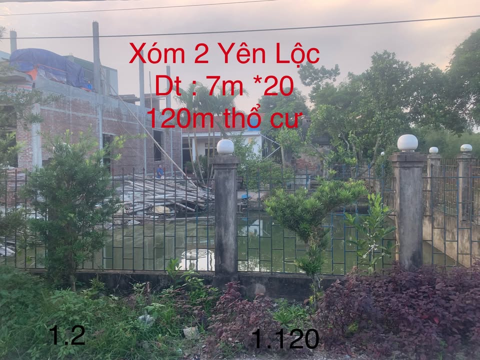 Đất nền Yên Lộc, Kim Sơn 290m² - Hướng Chính Nam, giá thỏa thuận!