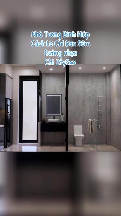 Nhà phố Tương Bình Hiệp 60m² giá 2.3 tỷ - Thiết kế hiện đại, tối giản!