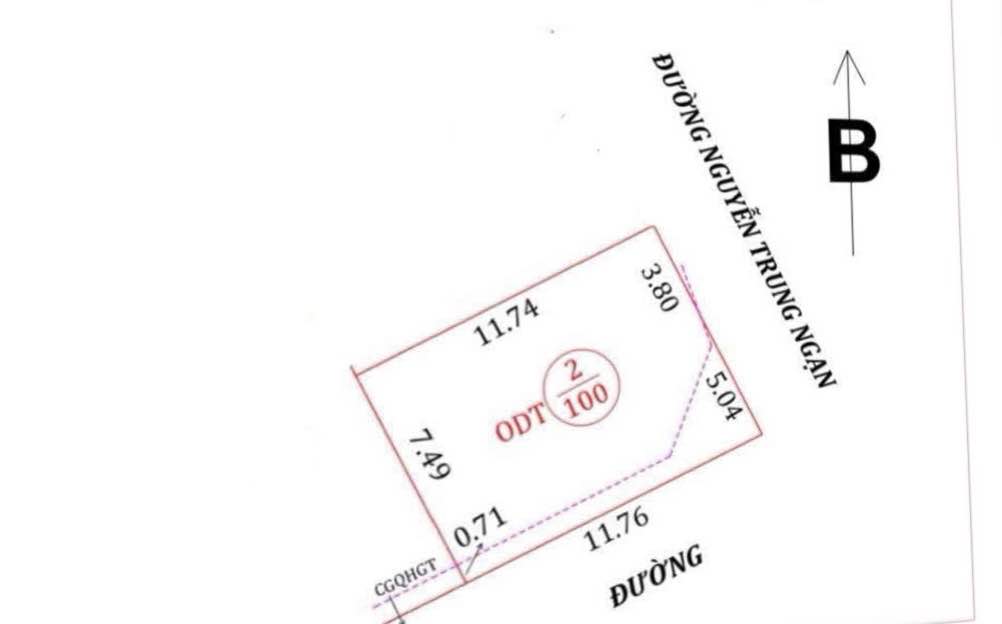 Lô góc mặt đường Nguyễn Trung Ngạn, TP Vinh 100m² giá 10 tỷ - Đầu tư sinh lời ngay!